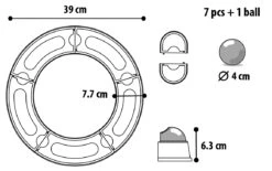Flamingo Jouet Chat Moggy Tunnel 39x39x7,7cm -Flamingo || ROYAL CANIN || Trixie Soldes Boutique 195d24827d98cf1be680769e9e216db638aeee13f65116bc18553abbbe337ac7