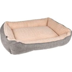 Flamingo Panier Pour Chien Zupo Rectangulaire Gris 90x65x25cm