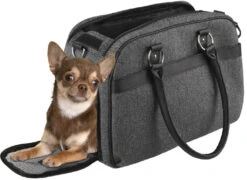 Flamingo Sac De Transport Cilou 2 - Gris 44x23x32cm -Flamingo || ROYAL CANIN || Trixie Soldes Boutique 2dd561cdeb508f18ce3f1d452507c967480da1aea883205489f016bb5a2ab1c5