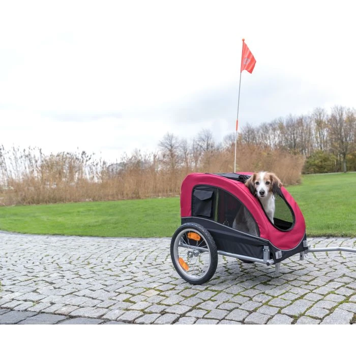 Trixie Remorque De Vélo Pour Chiens M: 63 × 68 × 75 3 Trixie Remorque De Vélo Pour Chiens M: 63 × 68 × 75