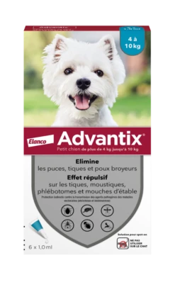 Advantix Petit Chien 4-10Kg -Flamingo || ROYAL CANIN || Trixie Soldes Boutique 4007221021018 advantix petit chien 6 pipettes 3
