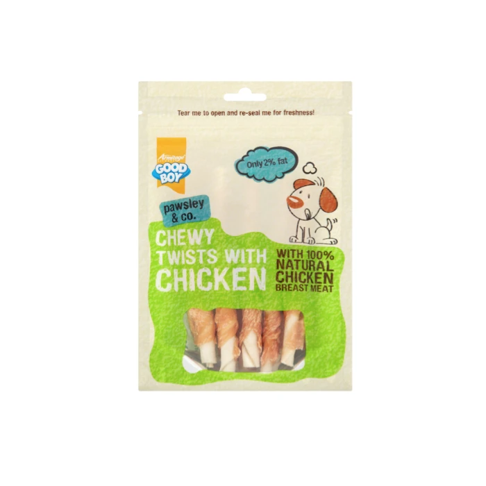Torsade Chewy Twists Au Poulet Good Boy 350g 3 Torsade Chewy Twists Au Poulet Good Boy 350g