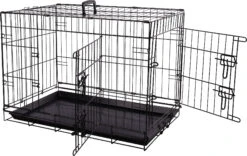 Flamingo Cage Pour Chien Mezo Noir S 43x61x50cm -Flamingo || ROYAL CANIN || Trixie Soldes Boutique 519536 D 01 4