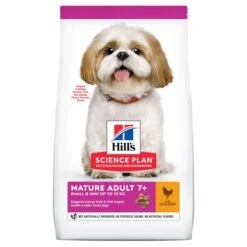 Hill's Science Plan Mature Adult Small & Mini Croquettes Pour Petit Chien Sénior Au Poulet