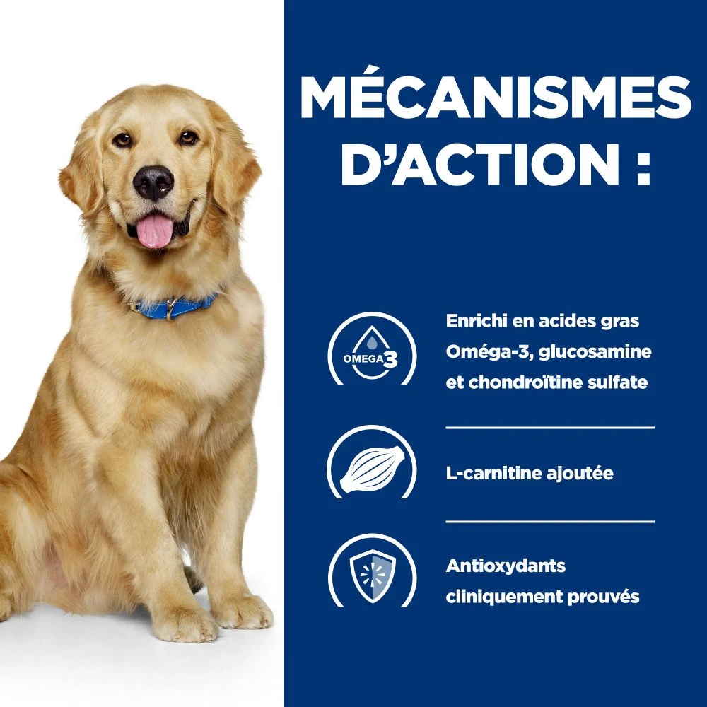 Hill's Prescription Diet J/D Mobility Croquettes Pour Chien Au Poulet 7 Hill's Prescription Diet J/D Mobility Croquettes Pour Chien Au Poulet – Image 5