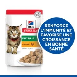 Hill's Science Plan Kitten Multipack 12 Sachets Repas Pour Chaton Poulet Et Poisson -Flamingo || ROYAL CANIN || Trixie Soldes Boutique 52742211503 2 science plan chaton sachet repas pack mixte poulet poisson