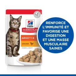 Hill's Science Plan Adult Multipack 12 Sachets De 85gr Repas Pour Chat Poulet, Bœuf Et Poisson -Flamingo || ROYAL CANIN || Trixie Soldes Boutique 52742211800 2 science plan chat adulte sachet repas pack mixte