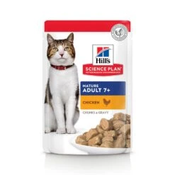 Hill's Science Plan Mature Adult Multipack 12 Sachets Repas Pour Chat Sénior Poulet Et Poisson 12 X 85g -Flamingo || ROYAL CANIN || Trixie Soldes Boutique 52742212005 1 2 science plan chat g mature sachet repas pack mixte poulet poisson