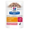 Hill's Prescription Diet C/D Urinary Stress Sachets Pour Chat Au Saumon - 12 X 85g