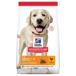 Hill's Science Plan Adult Light Croquettes Pour Grand Chien Au Poulet -Flamingo || ROYAL CANIN || Trixie Soldes Boutique 52742296005 1 science plan chien adulte large light croquettes poulet