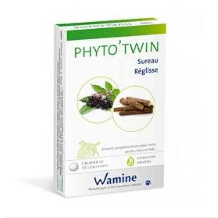 Wamine Phyto'Twin Noyer/Canelle - 30 Comprimés 3 Wamine Phyto'Twin Noyer/Canelle - 30 Comprimés