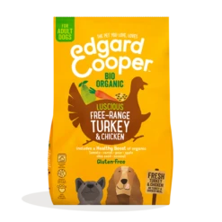Edgard & Cooper Edgard&Cooper Croquettes BIO Pour Chien à La Dinde - 7kg