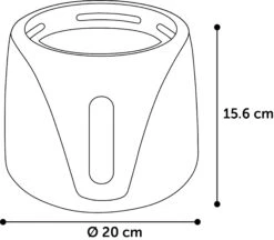 Flamingo Fontaine à Eau Sensor Adriana Noir -Flamingo || ROYAL CANIN || Trixie Soldes Boutique 561213 T 01