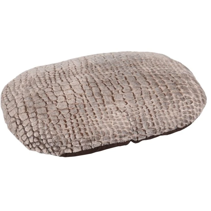 Flamingo Coussin Snoozzy Ovale Fermeture Eclair Brun 90x66x10cm 3 Flamingo Coussin Snoozzy Ovale Fermeture Eclair Brun 90x66x10cm