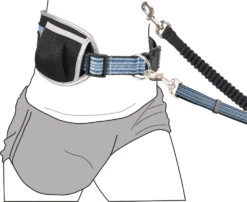 Flamingo Laisse Pour Le Jogging + Ceinture Ventrale Rono Bleu Laisse 180-250cm / Ceinture 79,5-140cm -Flamingo || ROYAL CANIN || Trixie Soldes Boutique 73d3c513dcee7e4597c8312693f0ad1c821c6f51a7df08b1fc88babbd2d67f8e