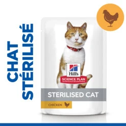 Hill's Science Plan Adult Sterilised Croquettes Et Boîtes Pour Chat Stérilisé 27 Hill's Science Plan Adult Sterilised Croquettes Et Boîtes Pour Chat Stérilisé -Flamingo || ROYAL CANIN || Trixie Soldes Boutique Hills science plan chat adult sterilised sachet repas pack mixte poulet dinde saumon truite 1 FR 2