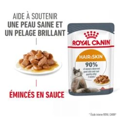 Royal Canin Hair & Skin Care En Sauce Pour Chat 12 Sachets De 85g -Flamingo || ROYAL CANIN || Trixie Soldes Boutique Royal Canin Hair Skin Care Gravy Chat FR 05