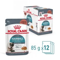 Royal Canin Hairball Care En Sauce Pour Chat 12 Sachets De 85g -Flamingo || ROYAL CANIN || Trixie Soldes Boutique Royal Canin Hairball Care Gravy Chat FR 02
