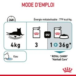Royal Canin Hairball Care En Sauce Pour Chat 12 Sachets De 85g -Flamingo || ROYAL CANIN || Trixie Soldes Boutique Royal Canin Hairball Care Gravy Chat FR 10