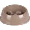 Flamingo Gamelle Mangi Slow Feeder Taupe En Mélamine 1500ml