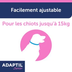 Adaptil Junior Collier (46,5cm) -Flamingo || ROYAL CANIN || Trixie Soldes Boutique adaptil collier junior 4 FR