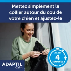 Adaptil Calm Collier S/M 37,5cm -Flamingo || ROYAL CANIN || Trixie Soldes Boutique adaptil collier s 3 FR