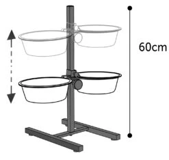 Flamingo Gamelle Support En H Avec 2 Ecuelles Otis 2x25cm 2,5l -Flamingo || ROYAL CANIN || Trixie Soldes Boutique ade3ddfb194b9fe73b4d3895139a844da8c1ec6df6be44a1a2adc4a17fd15b6b