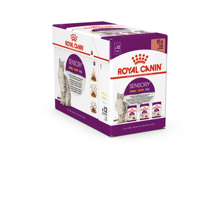 Royal Canin - Sensory Multipack En Sauce Pour Eveiller Les Sens De Votre Chat - 12 X 85g 3 Royal Canin - Sensory Multipack En Sauce Pour Eveiller Les Sens De Votre Chat - 12 X 85g