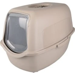 Flamingo Bac à Litière Lexie Gris Clair L 39x56x39,5cm