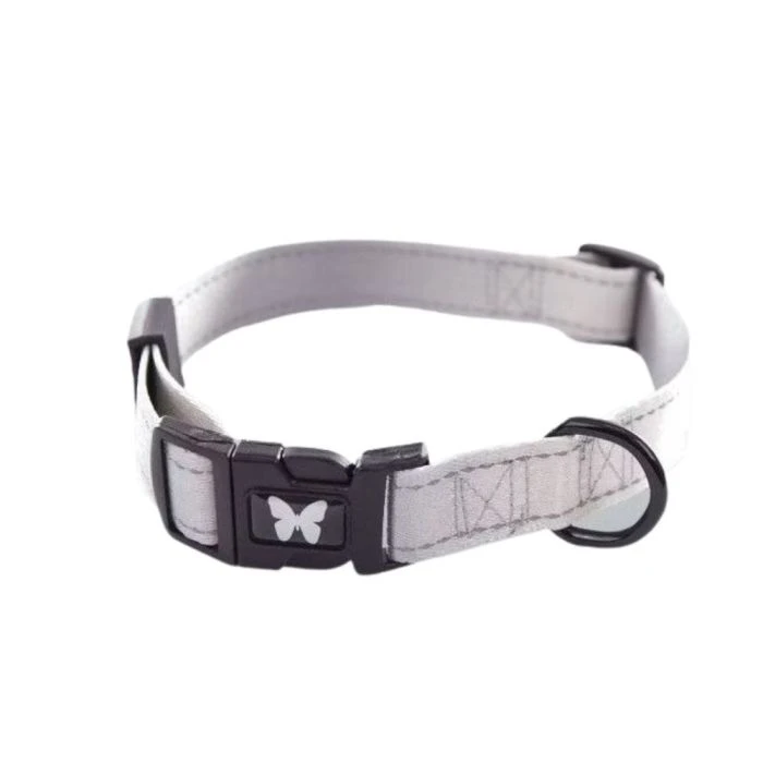 Collier Et Laisse Reflex Gris 3 Collier Et Laisse Reflex Gris