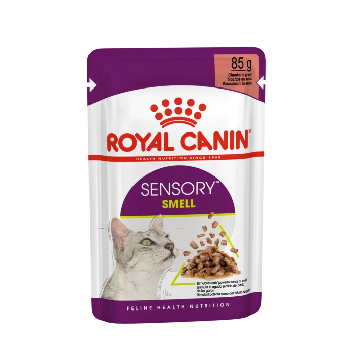 Royal Canin - Sensory Smell Bouchees En Sauce Pour Chat Adulte - 12 X 85g 3 Royal Canin - Sensory Smell Bouchees En Sauce Pour Chat Adulte - 12 X 85g