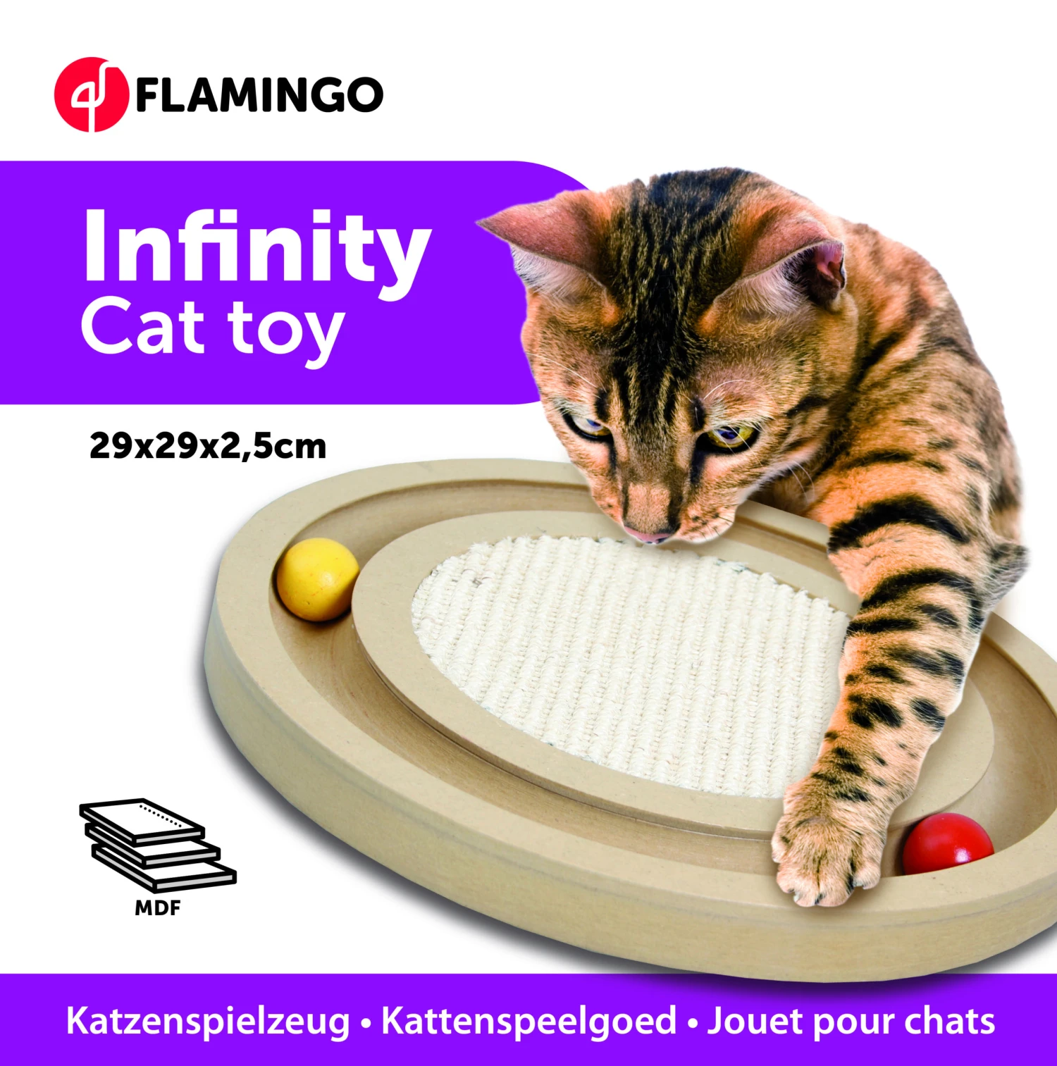 Flamingo Griffoir Plateau Bois Infinity 4 Flamingo Griffoir Plateau Bois Infinity – Image 2