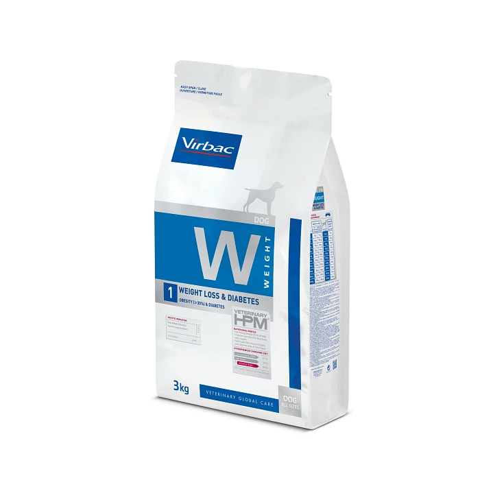 VIRBAC HPM W1 Weight & Diabetes Chien 4 VIRBAC HPM W1 Weight & Diabetes Chien – Image 2