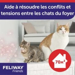 Feliway Friends -Flamingo || ROYAL CANIN || Trixie Soldes Boutique feliway friends diffuseur 1recharge 4 FR 1