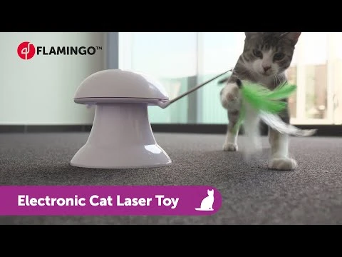 Flamingo Jouet Chat Laser Avec Plumes 2in1 7 Flamingo Jouet Chat Laser Avec Plumes 2in1 – Image 5