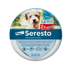 Seresto Collier Chien -Flamingo || ROYAL CANIN || Trixie Soldes Boutique packshot seresto x2 duopack petits chiens 1