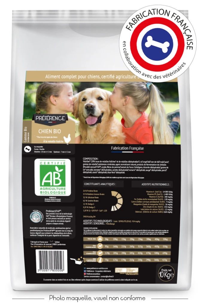 Préférence Bio Chien 10Kg 4 Préférence Bio Chien 10Kg – Image 2
