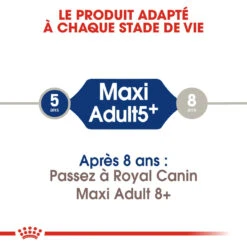 Royal Canin Maxi Adult 5+ Pour Chien 15kg -Flamingo || ROYAL CANIN || Trixie Soldes Boutique royal canin maxi adult croquettes pour chien maxi adult 2