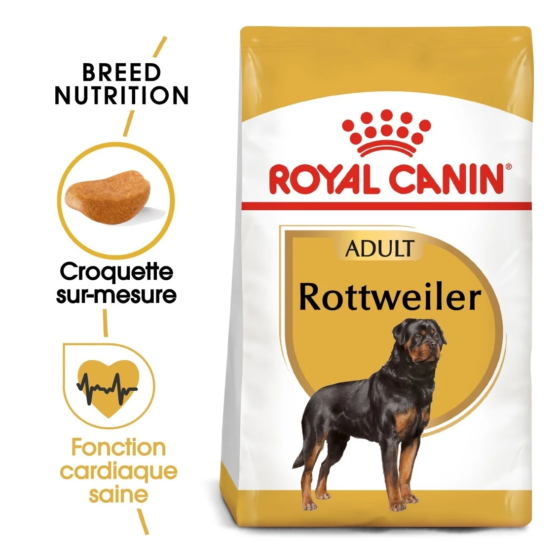Royal Canin Rottweiler Adult Pour Chien 12kg 5 Royal Canin Rottweiler Adult Pour Chien 12kg – Image 3