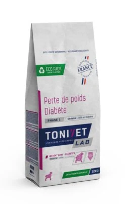 Tonivet Lab Perte De Poids - Diabete 1 - 12Kg -Flamingo || ROYAL CANIN || Trixie Soldes Boutique tonivet perte de poids diabete phase1 1 1